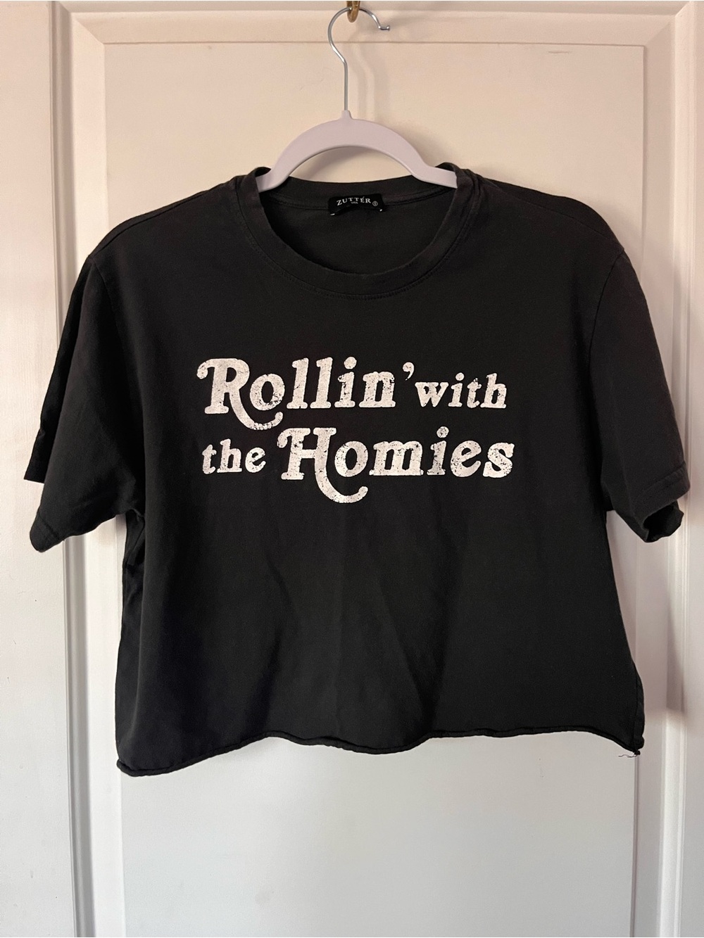 Rollin' with the Homies Black Graphic Tee